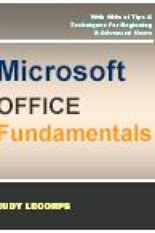 Cover of Microsoft Office Fundamentals