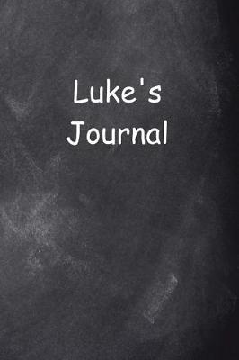 Book cover for Luke Personalized Name Journal Custom Name Gift Idea Luke