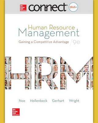 Book cover for Connect 1-Semester Access Card for Human Resource Management