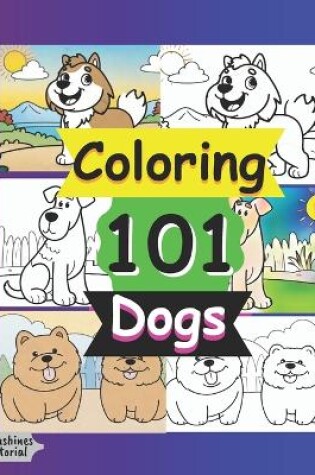 Cover of Coloring 101 Dogs