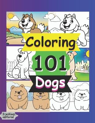 Book cover for Coloring 101 Dogs