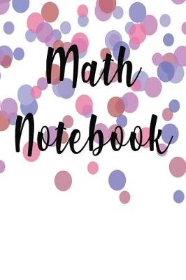 Book cover for Math Notebook