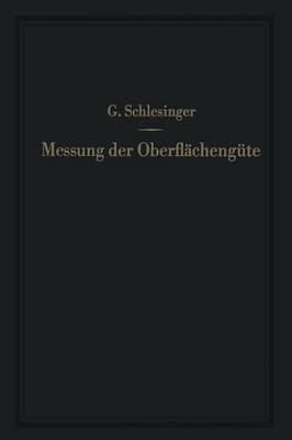 Book cover for Messung Der Oberflachengute