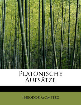 Book cover for Platonische Aufs Tze