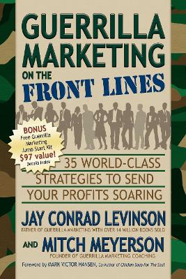 Book cover for Guerrilla Marketing on the Front Lines