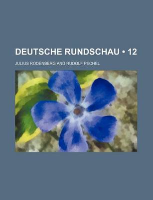 Book cover for Deutsche Rundschau (12)