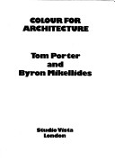 Book cover for Colour for Architecture