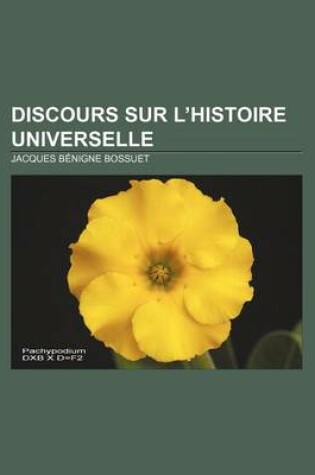 Cover of Discours Sur L'Histoire Universelle