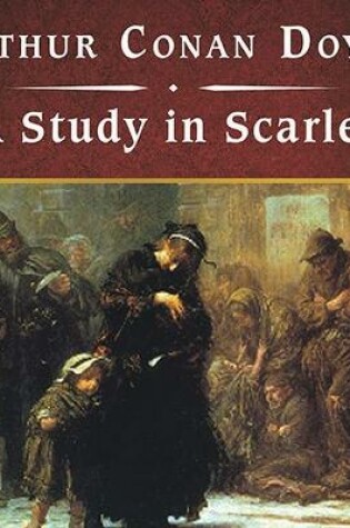 Cover of A Study in Scarlet, with eBook