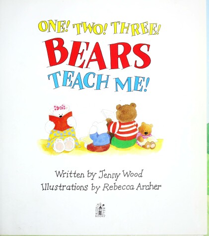 Book cover for One-Two-Three Bears Teach Me!