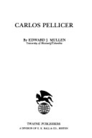 Cover of Carlos Pellicer