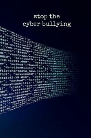 Cover of Stop the Cyber Bullying