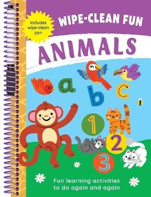 Book cover for Wipe-Clean Fun: Animals