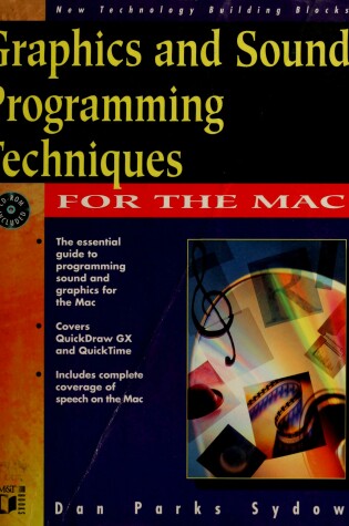 Cover of Graphics and Sound Programming for the Mac