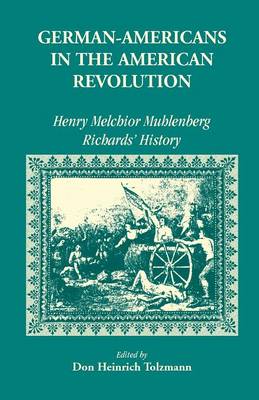 Book cover for German Americans in the Revolution