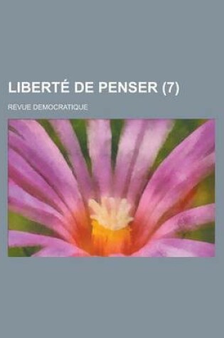 Cover of Liberte de Penser (7)