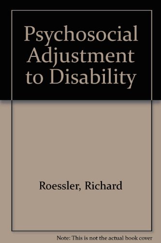 Book cover for Psychosocial Adjustment to Disability