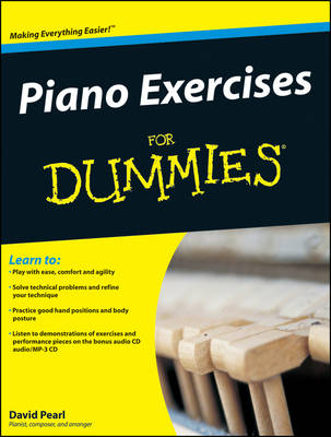 Book cover for Piano Exercises For Dummies