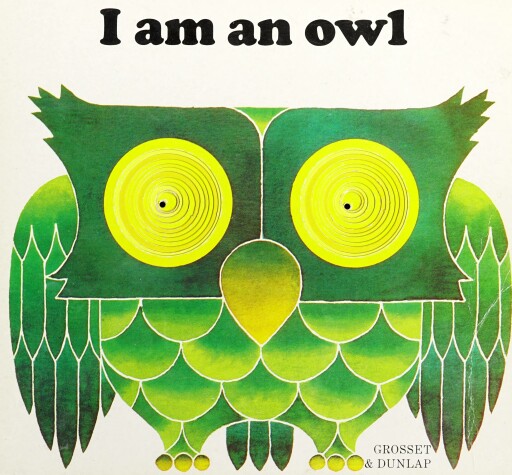 Book cover for I Am an Owl