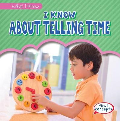 Book cover for I Know about Telling Time