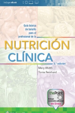 Cover of Guía básica de bolsillo para el profesional de la nutrición clínica