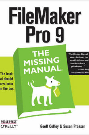 Cover of Filemaker Pro 9 the Missing Manual