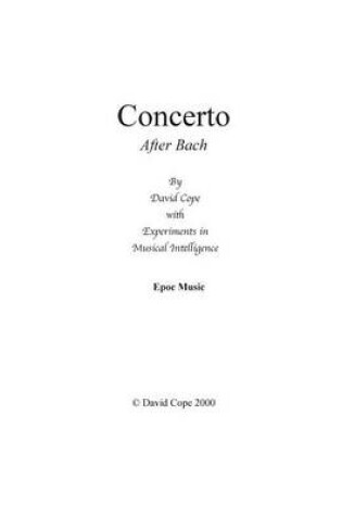 Cover of Concerto After Bach