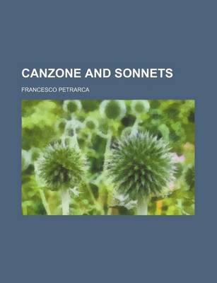 Book cover for Canzone and Sonnets