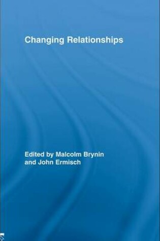 Cover of Changing Relationships