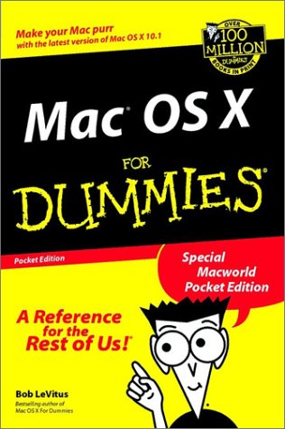 Book cover for "MacWorld Magazine" Mac OS X for Dummies