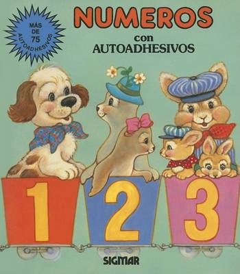 Book cover for Numeros Con Autoadhesivos