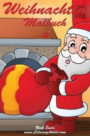 Cover of Weihnachten Malbuch 4