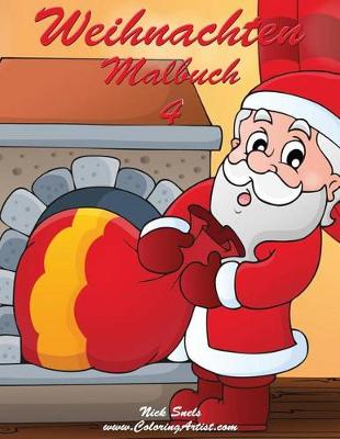 Cover of Weihnachten Malbuch 4