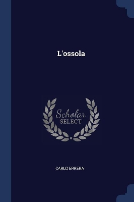 Book cover for L'ossola