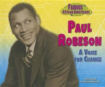 Book cover for Paul Robeson: A Voice for Change