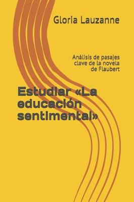 Book cover for Estudiar La educacion sentimental