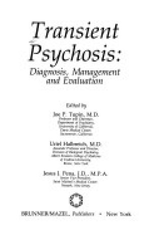 Cover of Transient Psychosis