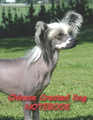 Book cover for Chinese Crested Dog NOTEBOOK