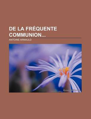 Book cover for de la Frequente Communion