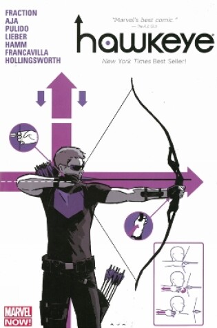 Cover of Hawkeye Volume 1 Oversized Hc (marvel Now)