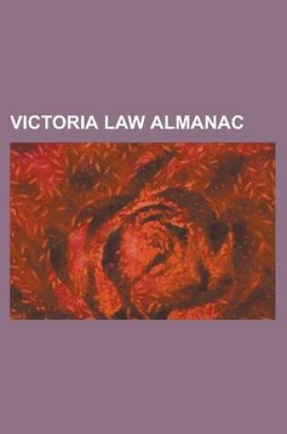 Cover of Victoria Law Almanac