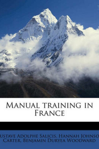 Cover of Manual Training in France