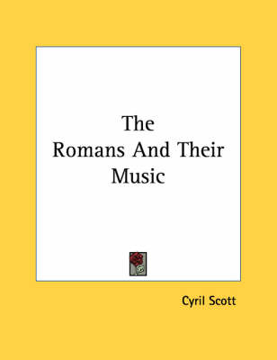 Book cover for The Romans and Their Music