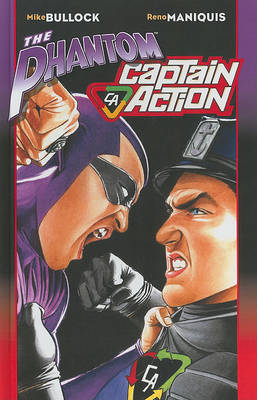 Book cover for The Phantom/Captain Action Limited Edition