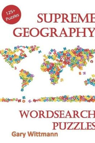 Cover of Supreme Geography Word Search Puzzles