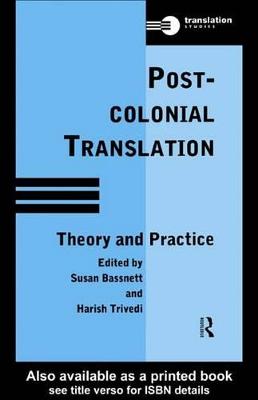 Book cover for Postcolonial Translation