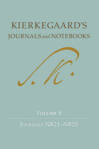 Cover of Kierkegaard's Journals and Notebooks, Volume 8