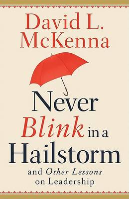 Cover of Never Blink in a Hailstorm and Other Lessons on Leadership