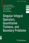 Book cover for Singular Integral Operators, Quantitative Flatness, and Boundary Problems