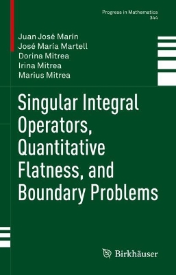 Book cover for Singular Integral Operators, Quantitative Flatness, and Boundary Problems